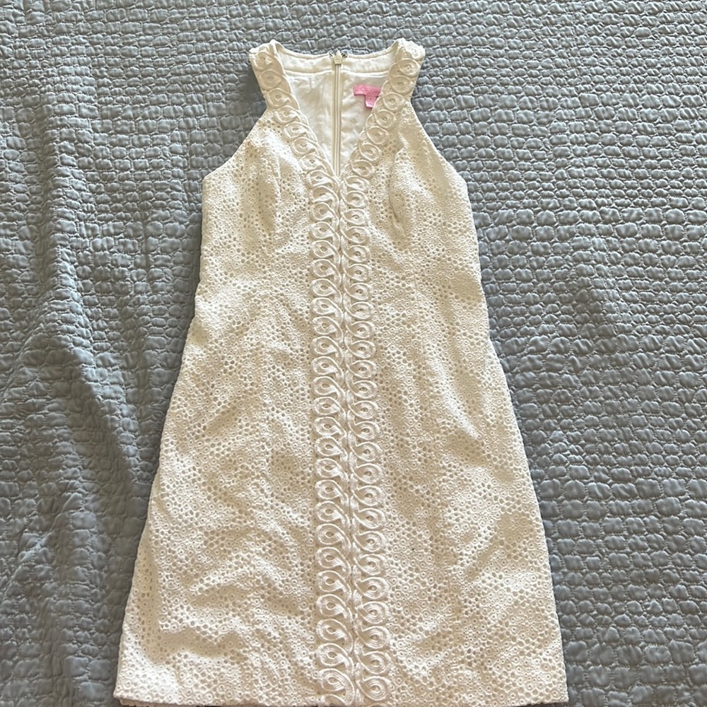White Lilly Pulitzer dress only worn once!